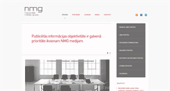Desktop Screenshot of nmg.lv